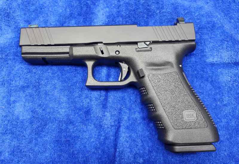 Glock 21 with RMR Cut Slide and Fluted Barrel