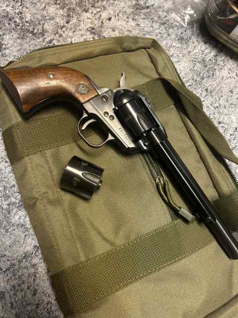 Ruger single six, LR/Mag cylinder