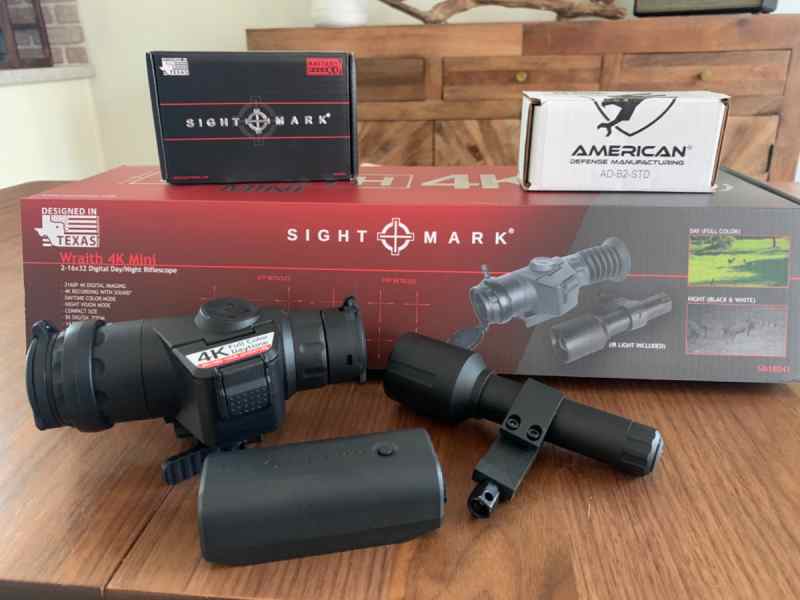 Sight Mark Wraith 4K Mini w Extras