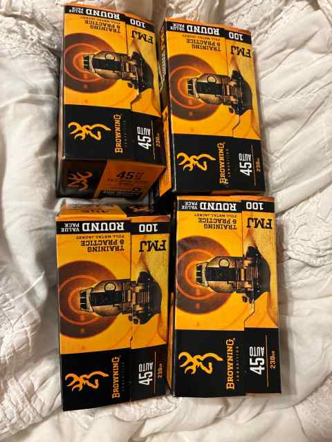 Browning 45ACP 400 rounds