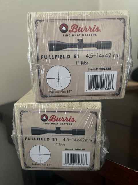 Burris Fullfield E1 4.5-14x NEW