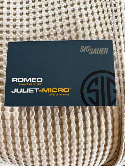 Sig Romeo Red Dot/3x magnifier