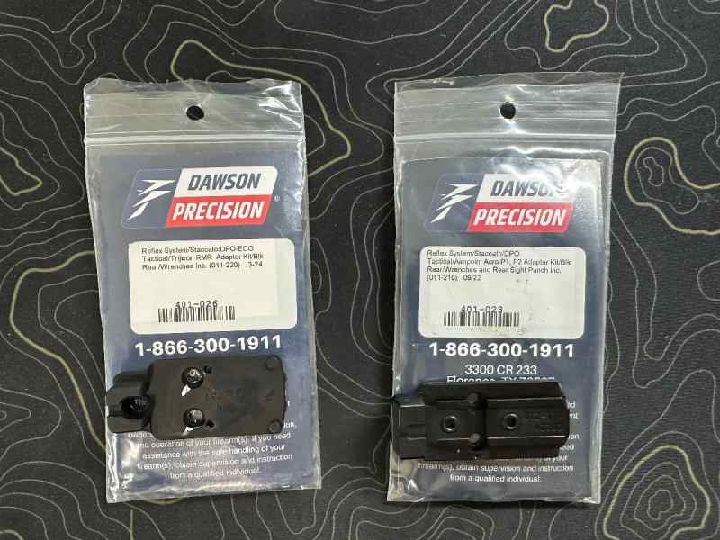 Dawson Precision DPO Plates for RMR and ACRO