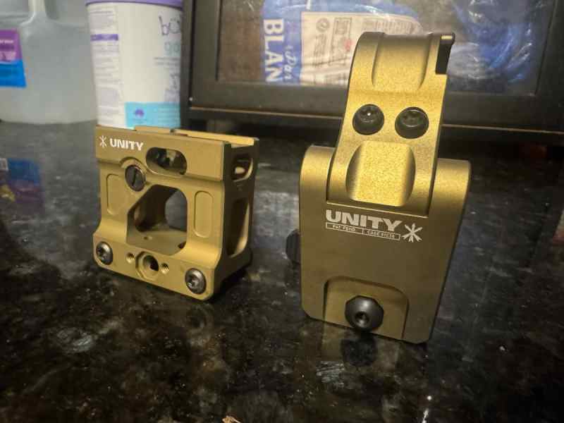 Unity T2 riser and flip to center 