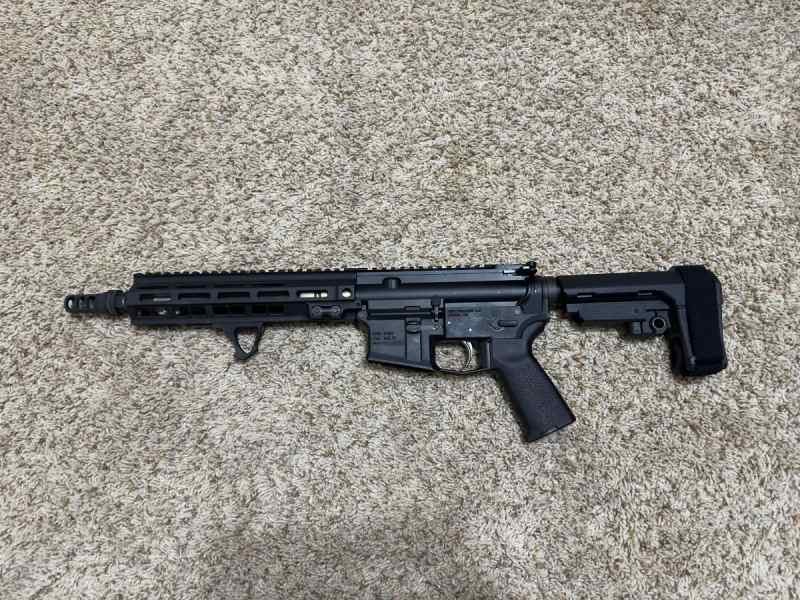 AR15 Pistol 10.3&#039;&#039; 556 Aero Precision/Geissele