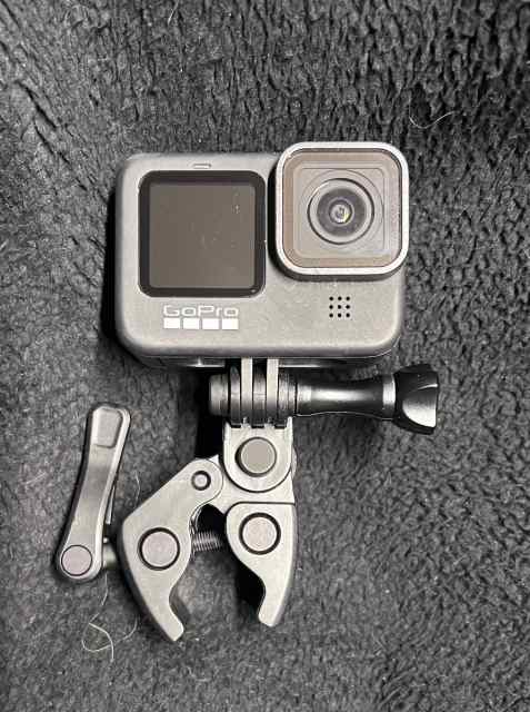 GoPro Hero 9 black with sportsman mount etc.