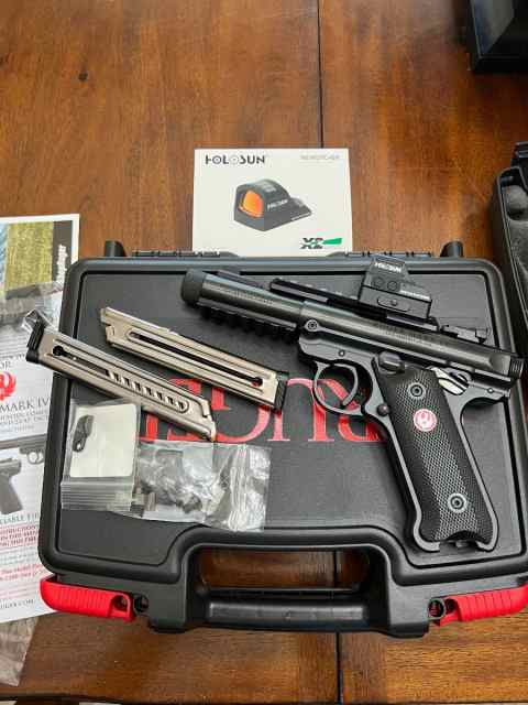 Ruger mk lV tactical 