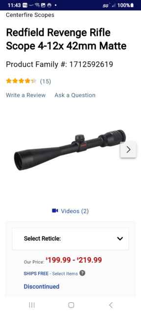 Redfield Scope