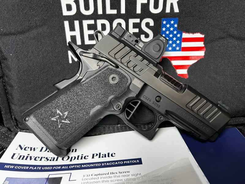 Staccato CS 24 2011 + Trijicon RMR + Mags Holsters