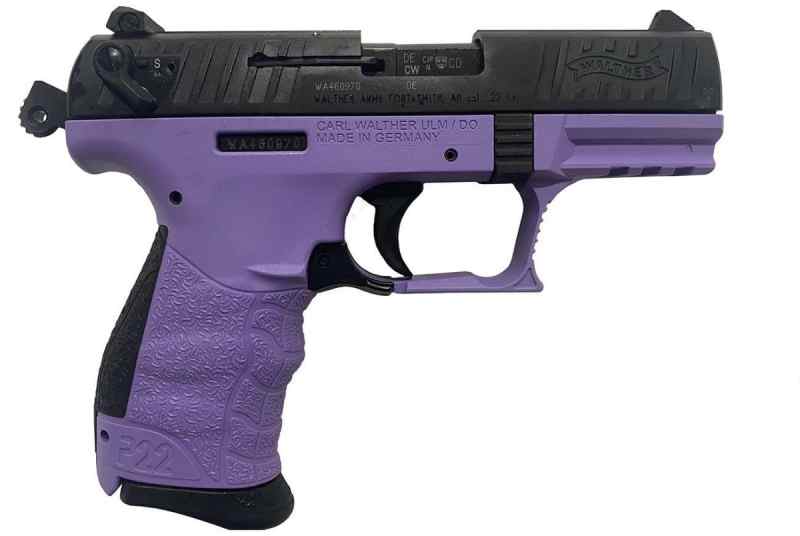 Walther P22 crushed orchid