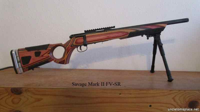 Savage Mark II FV-SR 22LR Rifle 