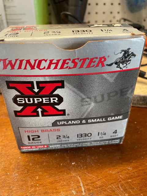 12 ga shotgun shells and 270 deer rifles 1/2 price