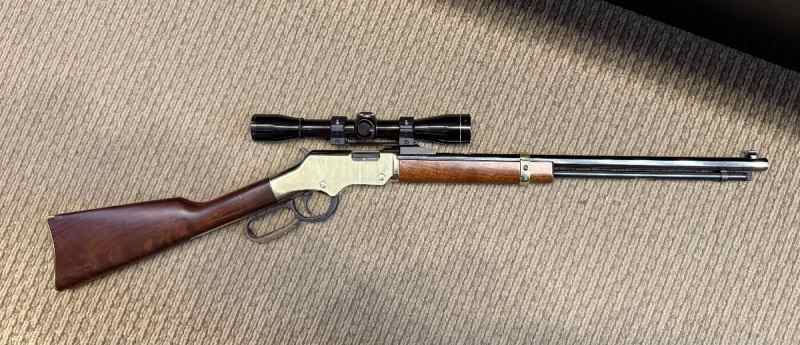 Henry Golden Boy .22LR with Leupold scope