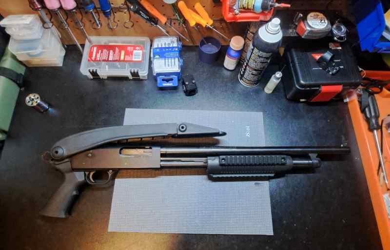 Upgraded mossberg maverick 88