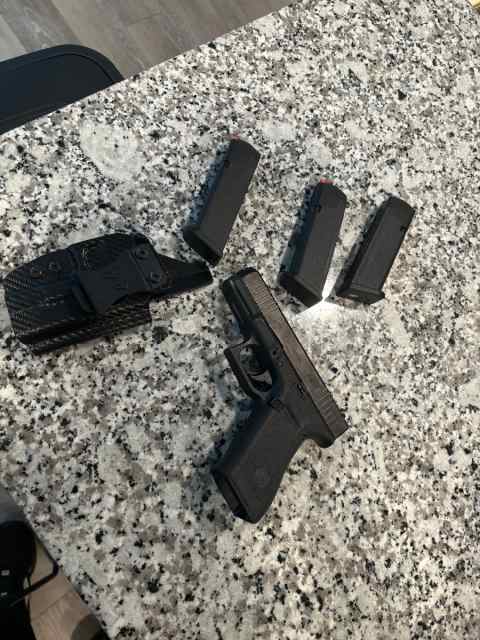 Glock 45 and Taurus g3c