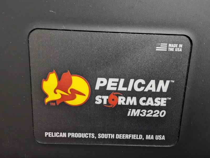 Pelican Case: STORM IM3220, New, free locks