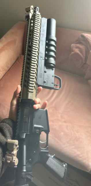 AR w/ Spike&#039;s 37mm