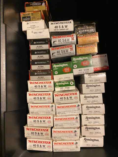 1000 Rounds of 40 S&amp;W Ammo For Sale
