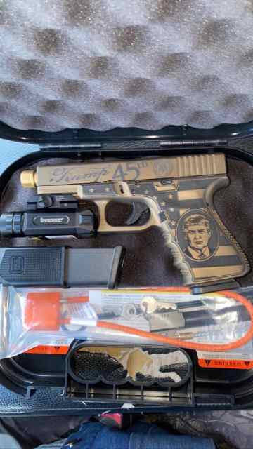 Glock 19 Gen 3 Trump Edition  Used