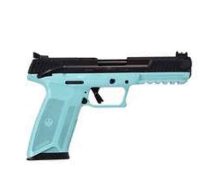 Ruger 57 5.7x28 Turquoise &amp; Black