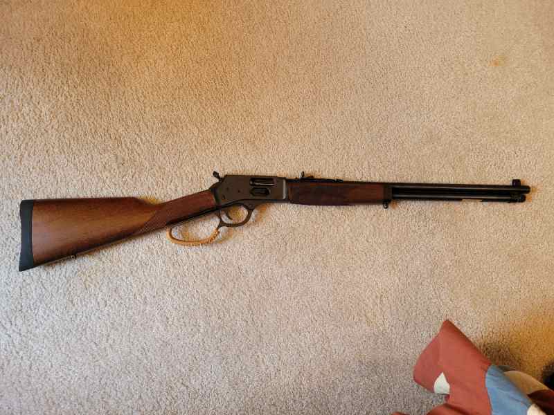 Henry Bigboy Steel 20&quot; 357 sidegate w/scope mount