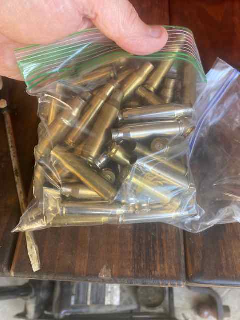 7mm-08 once fired brass