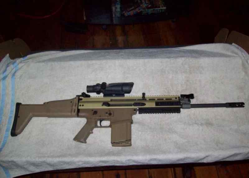 FN Scar 17s NRCH FDE 7.62 Nato Rifle
