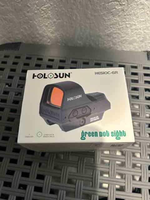 BNIB Holosun 510C GR  holographic site 