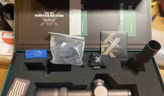 Vortex razor HD GEN lll 1-10 x 24