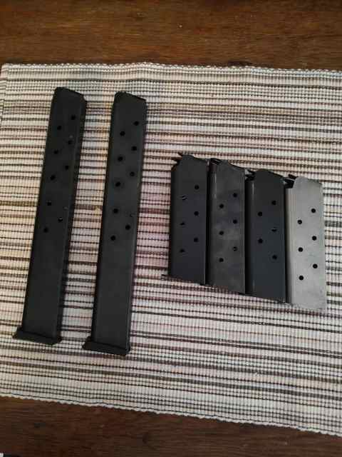 6-1911 45ACP Magazines + Ammo