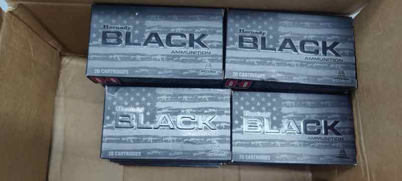 360 Rounds Hornady Black 6.5 Grendel ELD Ammo