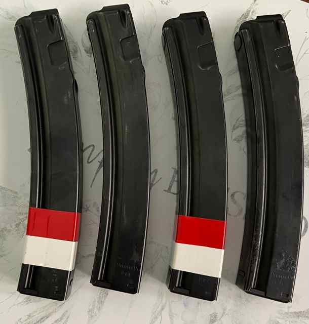 4 30rd POF MP5 SP5 Magazines