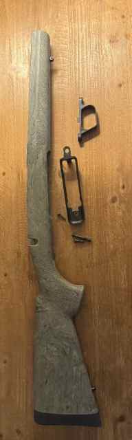 WTS SAVAGE 110 LONG ACTION HOGUE STOCK CHILE GREEN
