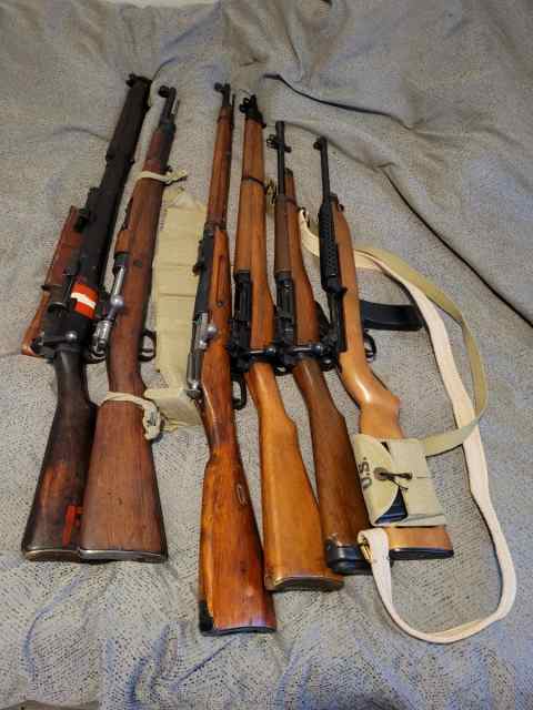 several different milsurps 