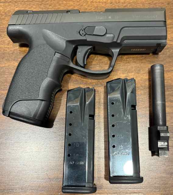 Steyr M-40 A1 with extra  RCM .357 Sig barrel