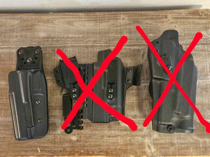 Lh Glock 34/ Glock 19 Holsters