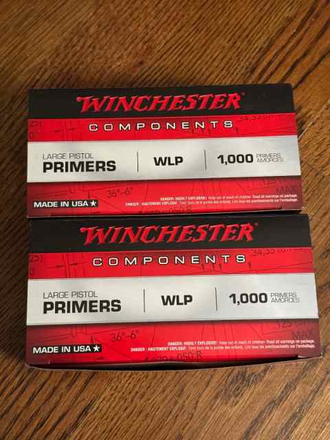 Winchester Large Pistol Primers 2,000