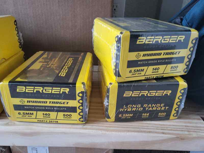 Berger Hybrids, Powder, Primers