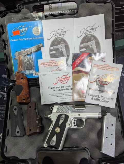 KIMBER ULTRA CARRY II 1911 SS .45 CRIMSON TRACE