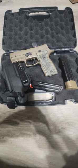 Sig p320 axg scorpion 9mm 