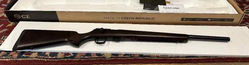 New CZ 457 VARMINT 22LR HVY 20.5 WALNUT 5RD - NIB