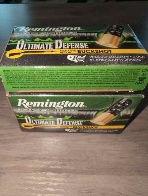 12 Gauge Remington ULTIMATE DEFENSE Buckshot