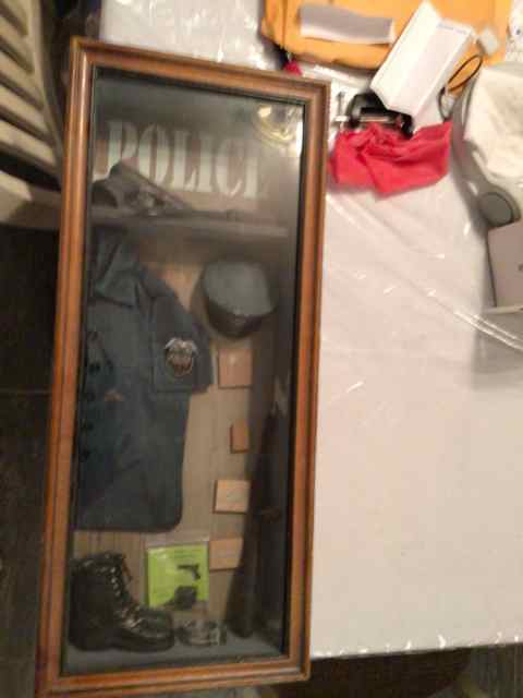 Pistol shadow box, put what you want in it 