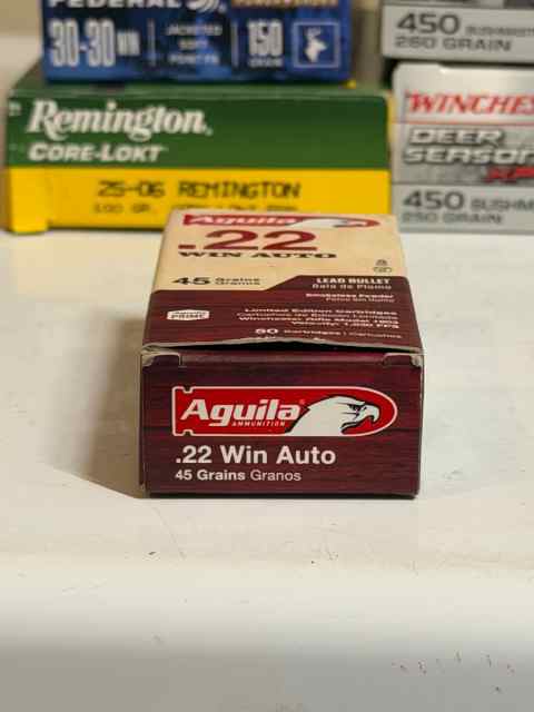 22 Win Auto ammo rare