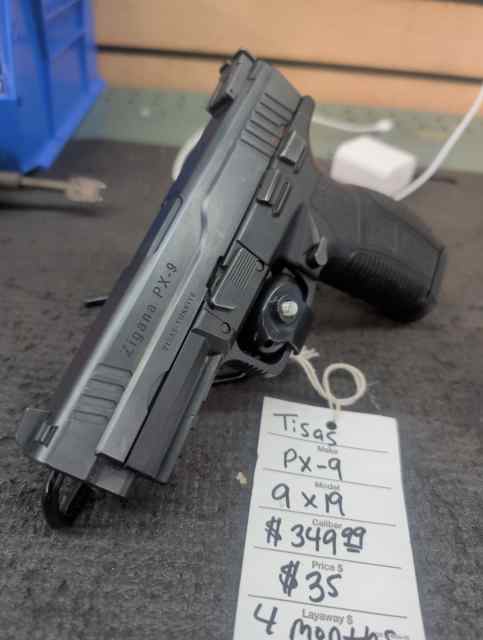 Zigana px-9 9mm one mag used