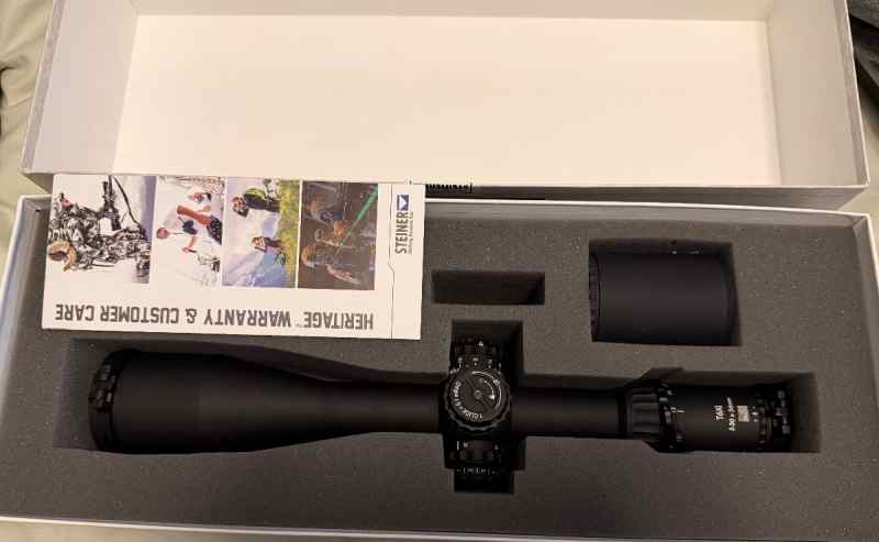 Steiner T6Xi 5-30x56 MIL MSR2 FFP Scope