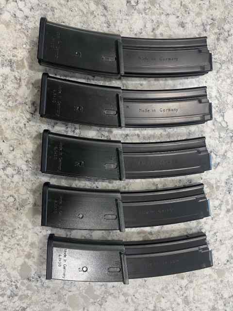 FS/FT: (5) HK MP7 TBT T7 40 Round Mags - NEW