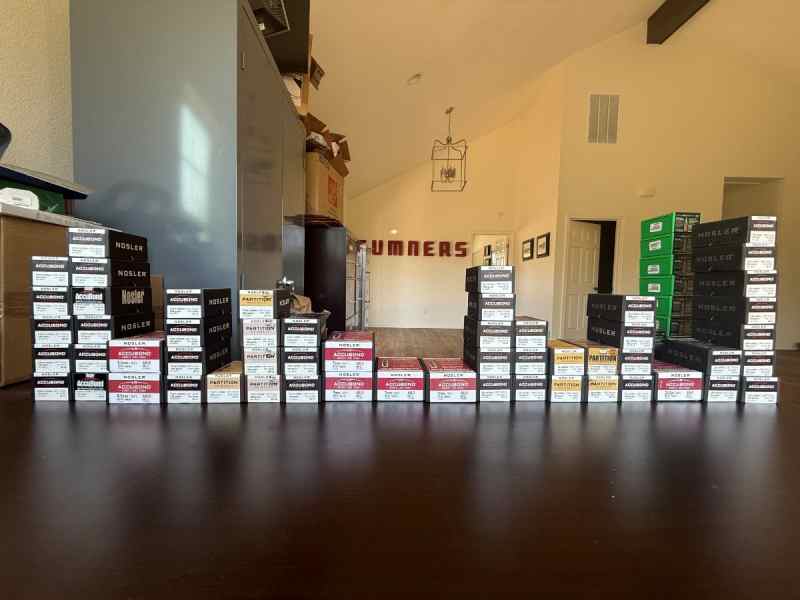 Nosler Accubond, ABLR, Partition, and BT Bullets