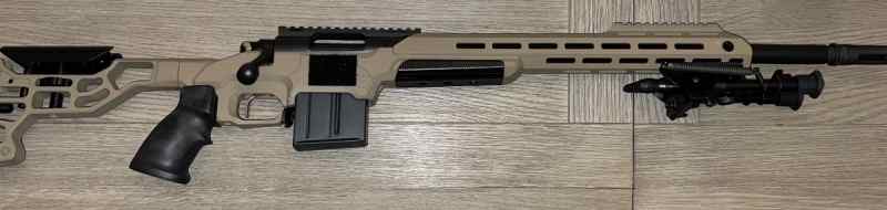 Custom Remington 700 5R Rifle with MDT CHASSIS
