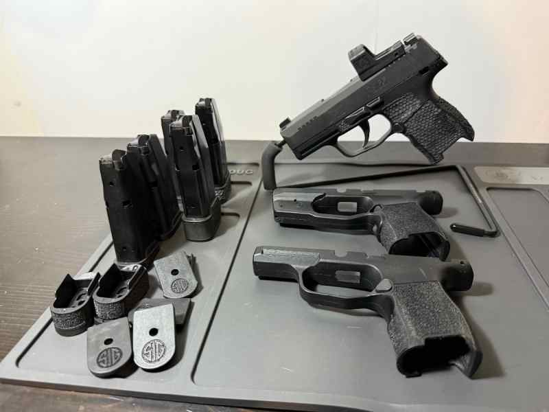 P365 carry setup with lots of extras